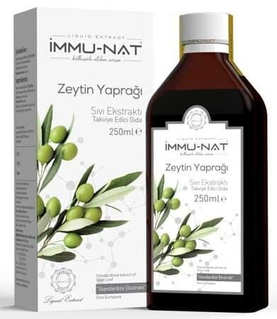 İmmunat Zeytin Yaprağı Ekstraktı (Olive Europaea) 250 ml