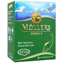 Möllers Omega 3 Balık Yağı 30 Kapsül