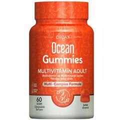 Orzax Ocean Gummies Multivitamin Adult 60 Adet Çiğnenebilir Jel Form