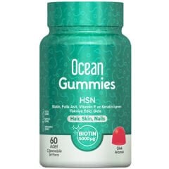Orzax Ocean Gummies HSN 60 Adet Çiğnenebilir Jel Form