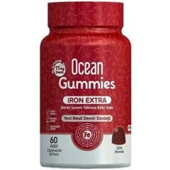 Orzax Ocean Gummies Iron Extra 60 Adet Çİğnenebilir Jel Form