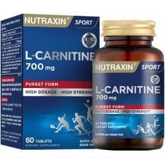 Nutraxin L-Carnitine 700 mg 60 Kapsül