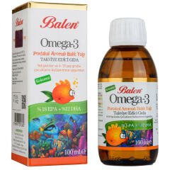 Balen Omega 3 Balık Yağı Portakal Aromalı 100 ml