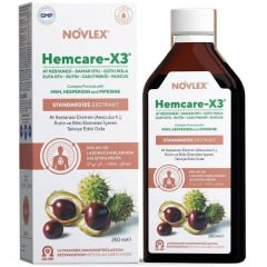 NOVLEX Hemcare-X3 At Kestanesi Rutin ve Bitki Ekstreleri 250 ml