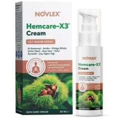 NOVLEX Hemcare-X3 Cilt Bakım Kremi 50 ml