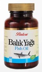 Balen Balık Yağı Yumuşak Kapsül 650 mg 100 Kapsül