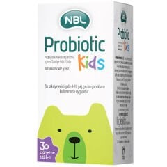 NBL Probiotic Kids 30 Çiğneme Tableti