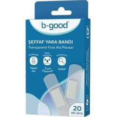 B Good Şeffaf Yara Bandı 20 Adet