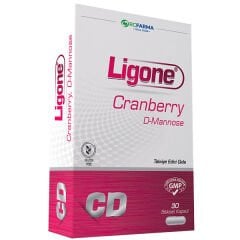 Ligone Cranberry, D-Mannose 30 Bitkisel Kapsül