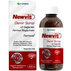 Newvit Demir Şurup 200 ml