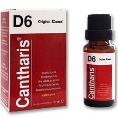 Cantharis D6 Kadınlara Özel Gıda Takviyesi Damla 20 ml