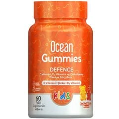 Ocean Gummies Defence Kids 60 Çiğneme Jel Form