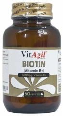 VitAgil Gold Biotin 5000 mcg 60 Yumuşak Kapsül