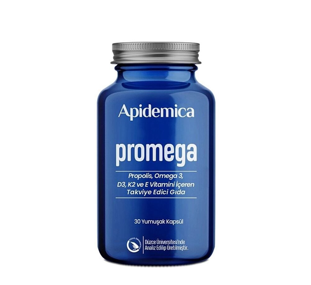 Apidemica Promega Propolis/Omega 3 Yumuşak Kapsül 30 ad.