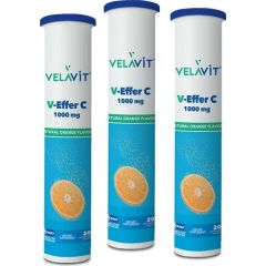 Velavit V-Effer C 1000mg 20 Efervesan Tablet