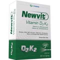 Newvit Vitamin D3K2 Sprey 30 ml