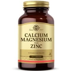 Solgar Calcium Magnesium Plus Zinc 100 Tablet