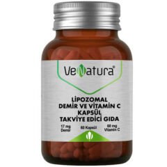 Venatura Lipozomal Demir ve Vitamin C 60 Kapsül
