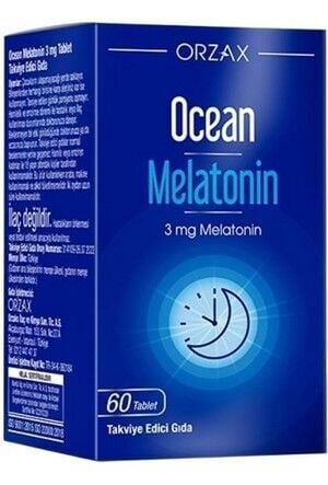 Orzax Ocean Melatonin 3 MG 60 Tablet