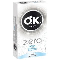 OKEY Zero Aqua Prezervatif 10 Adet