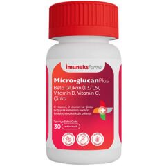 İmuneks Micro Glucan Plus 30 Kapsül
