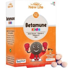 New Life Betamune Kids 30 Çiğneme Tableti