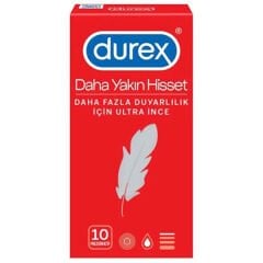 Durex Prezervatif 10lu Daha Yakın Hisset