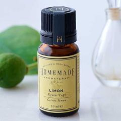 Homemade Limon Uçucu Yağı (Citrus limonum) 10 ml