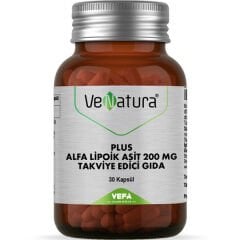 Venatura Plus Alpha Lipoik Asit 200mg 30 Kapsül