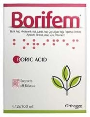 Borifem Vajinal Duş 2x100 ml
