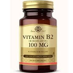 Solgar Vitamin B2 100 mg 100 Tablet