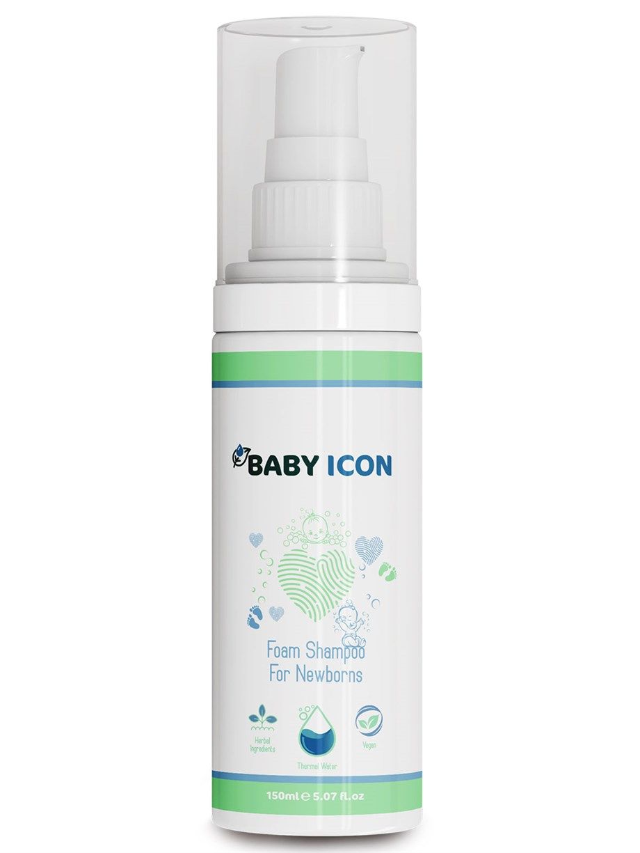 Baby Icon Yenidoğan Konak Önleyici Köpük Şampuan 150 ml