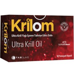 Krilom Ultra Krill Oil 30 Yumuşak Kapsül