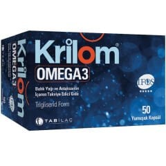 Krilom Omega 3 50 Yumuşak Kapsül