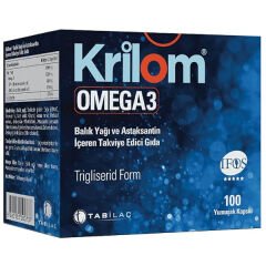 Krilom Omega 3 100 Yumuşak Kapsül