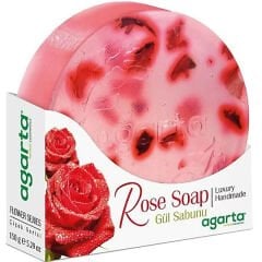Agarta Doğal Çiçek Bahçesi Sabunu Gül 150 gr