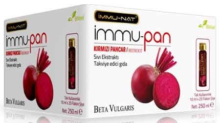 Immunat İmmu-pan Kırmızı Pancar Ekstraktı 250 ml