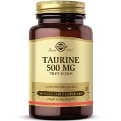 Solgar Taurine 500 mg 50 Kapsül