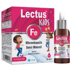 Lectus Kids Mikroenkapsule Demir 30 ml