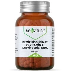 Venatura Demir Bisglisinat ve Vitamin C 90 Kapsül