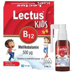 Lectus Kids Metilkobalamin B12 Dilaltı Sprey 5 ml