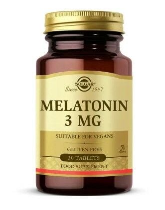 Solgar Melatonin 3 Mg 30 TB