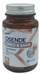 Osende Çinko Bakır 60 Kapsül