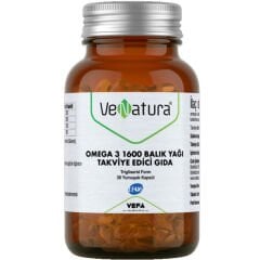 Venatura Omega 3 1600 Balık Yağı 30 Kapsül