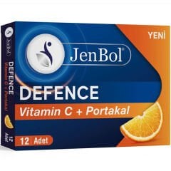 Jenbol Defence vitamin C + Portakal Pastil 12 Drops