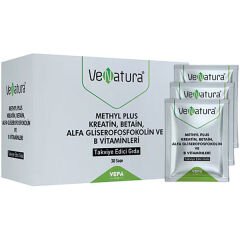 Venatura Methyl Plus Kreatin, Betain, Alfa Gliserofosfokolin ve B Vitaminleri 30 Saşe