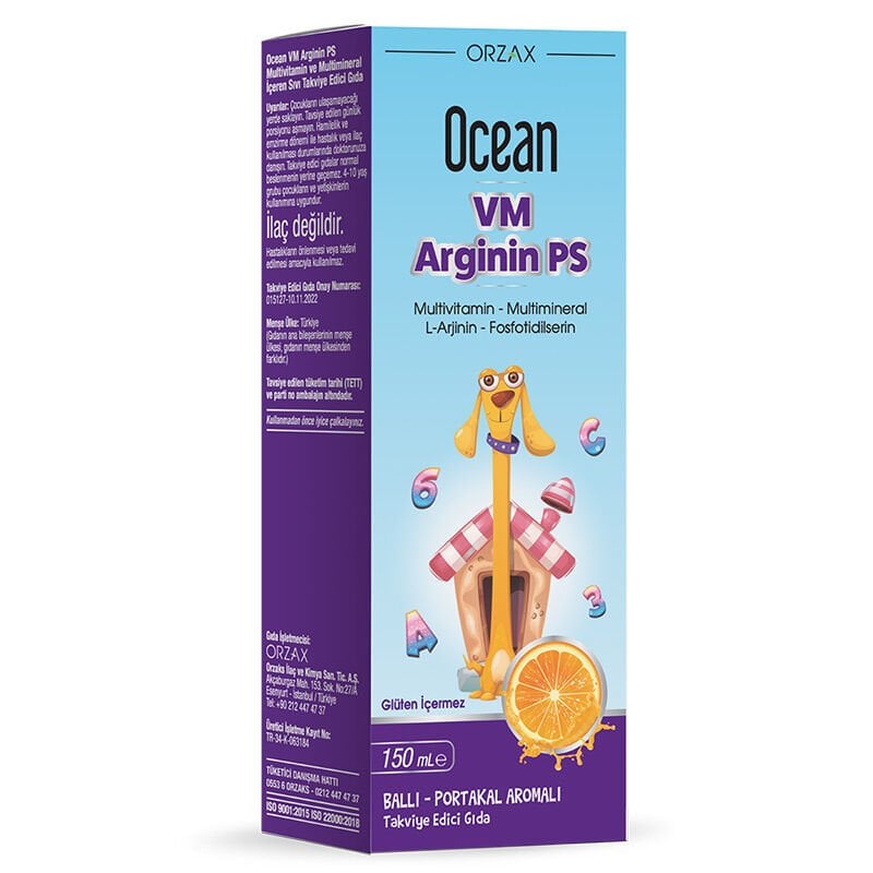 Ocean VM Arginin PS Likit 150 ml