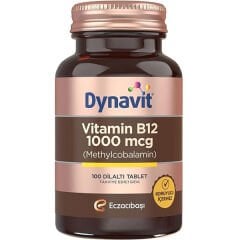 Dynavit Vitamin B12 1000 Mcg 100 Tablet