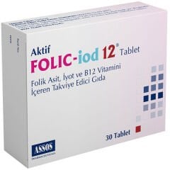 Folic iod 12 30 Tablet