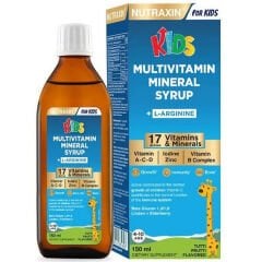 Nutraxin Kids Multivitamin Mineral Şurup 150 ml